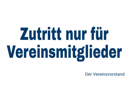 WarnschildWarnung - Zutritt verboten Zutritt nur für ... Bild